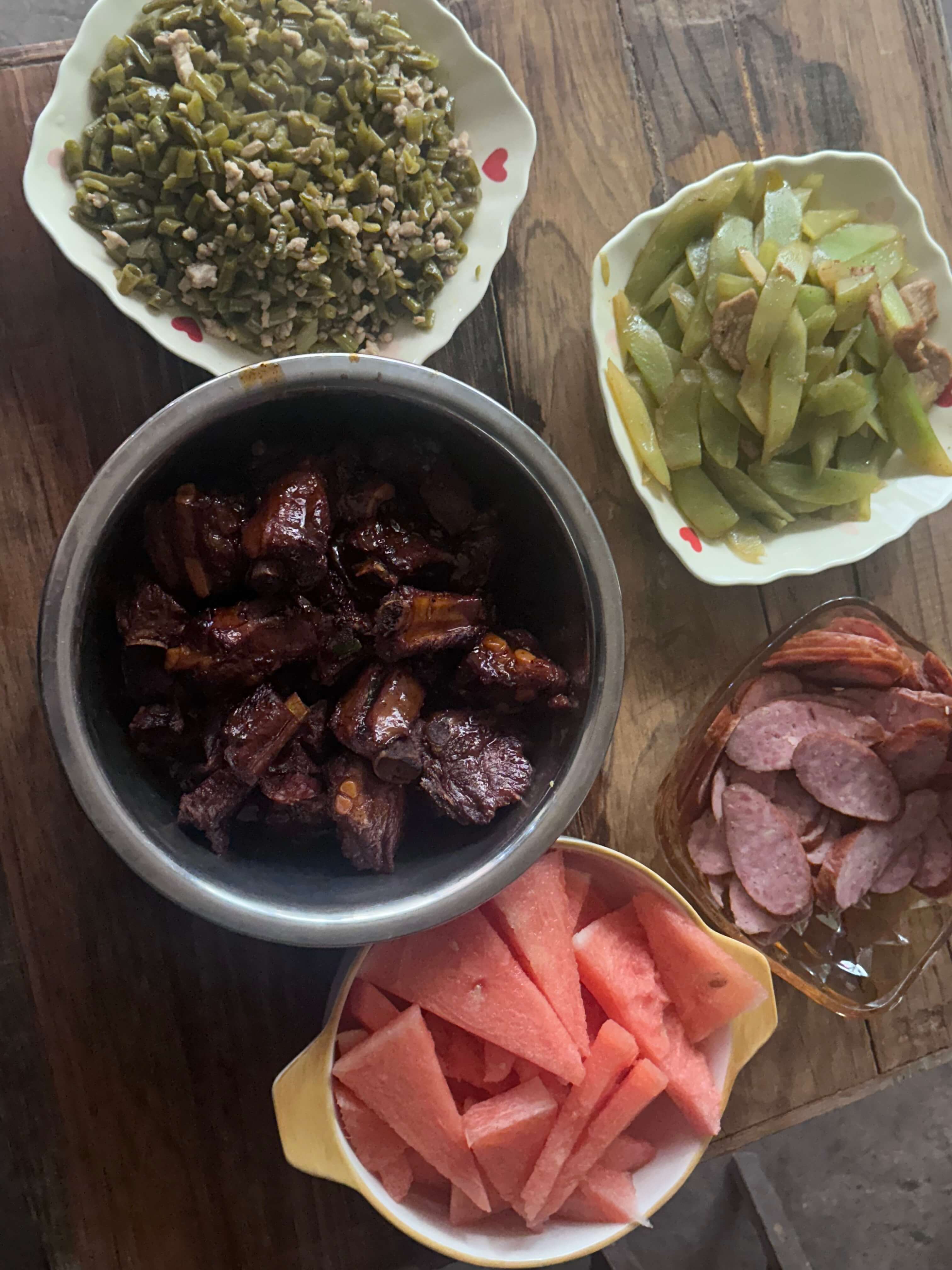 老母亲烧的饭 老母亲烧的饭